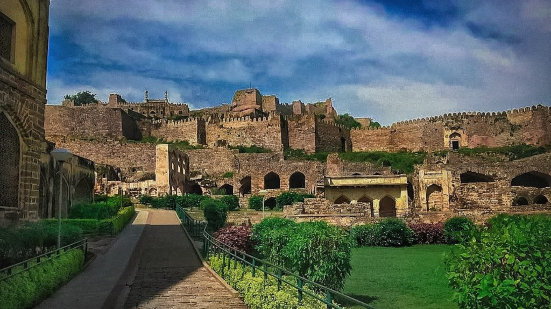 Golconda Fort view