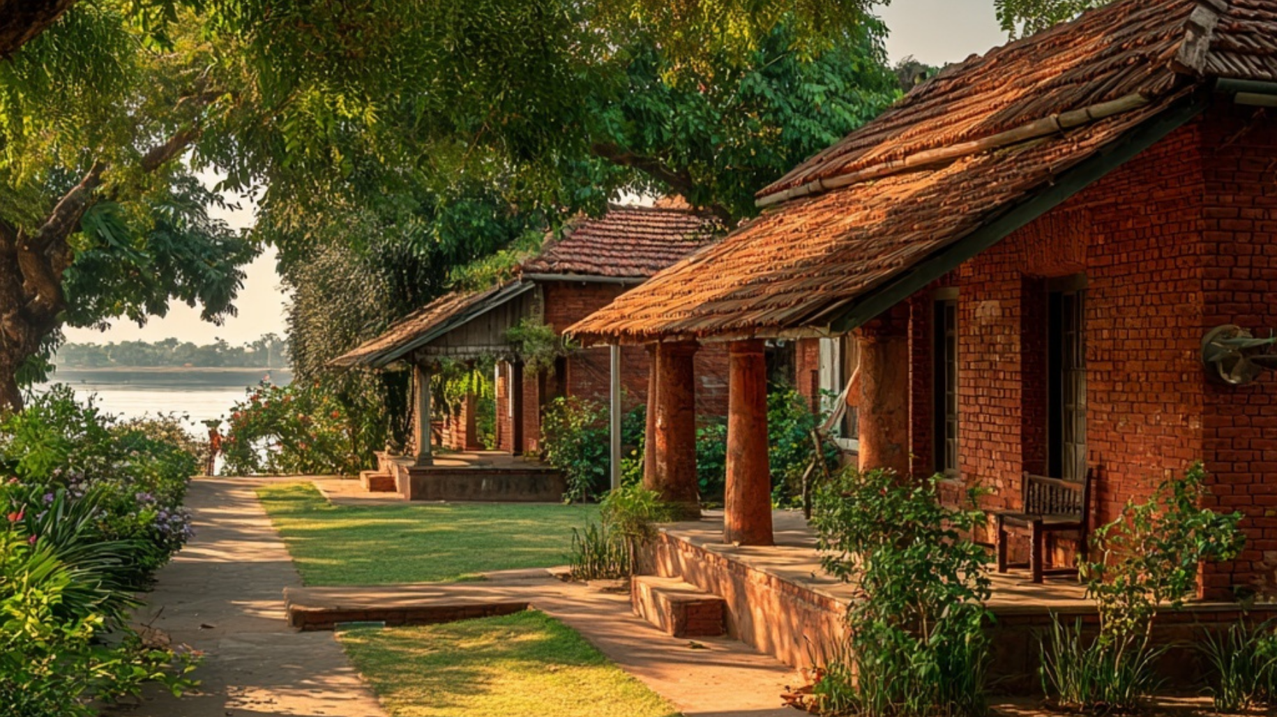 Sabarmati Ashram campus