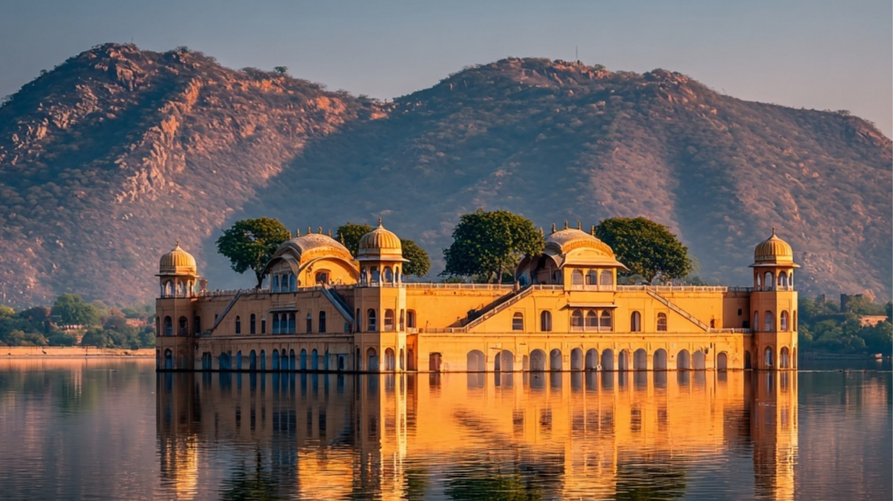 Jal Mahal on Man Sagar Lake