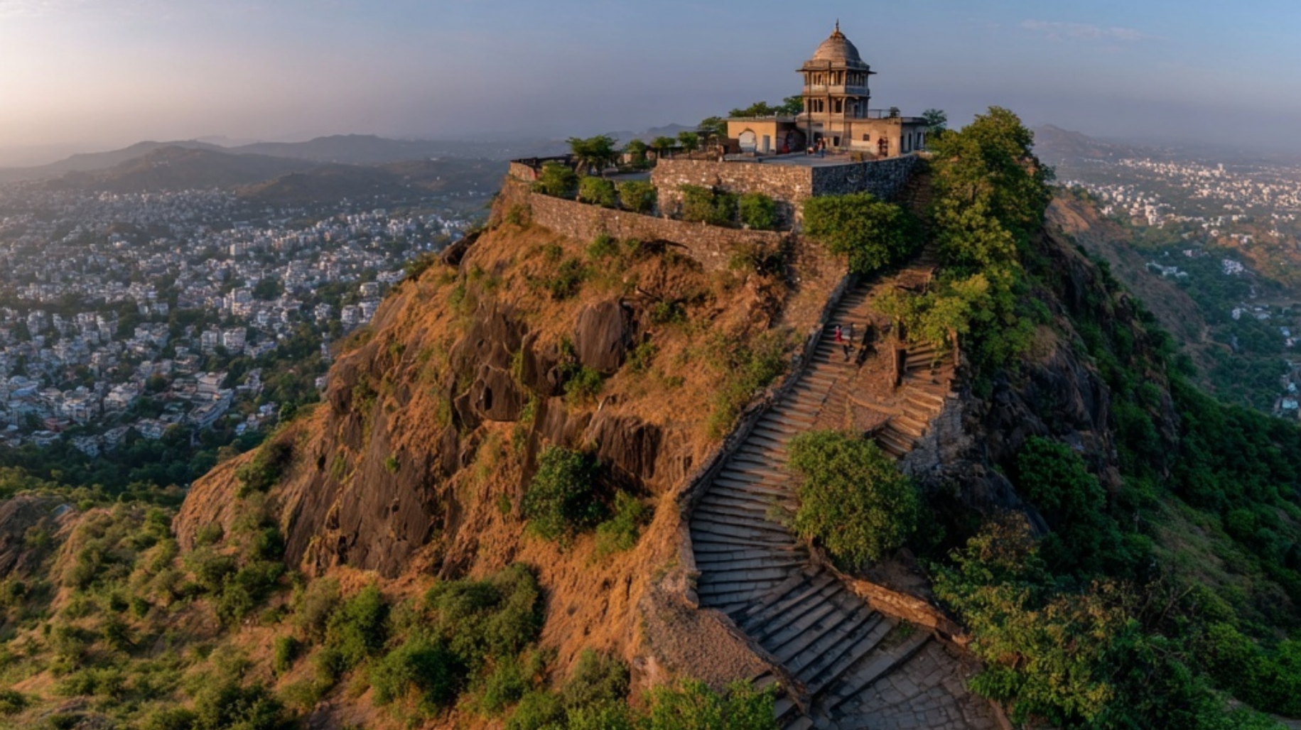 Parvati Hill city view